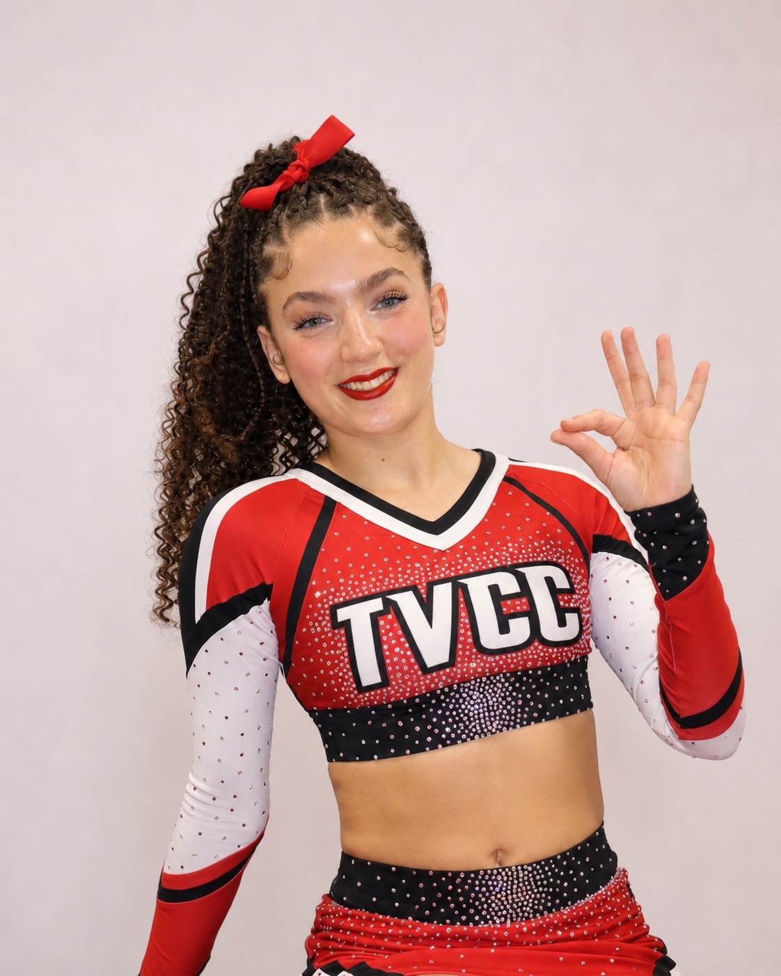 Dallas Lagrand, Category 5 coach and collegiate cheerleader at TVCC
